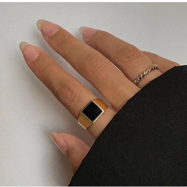 cluster rings minar minimalist textured circle square black enamel geometric chunky for women vintage stainless steel jewelry 2021, Golden;silver
cluster rings minar minimalist textured circle square black enamel geometric chunky for women vintage stainless steel jewelry 2021, Golden;silver