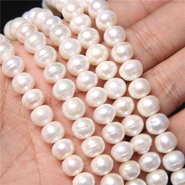 other 9-10mm near round freshwater pearl beads white real natural loose for jewelry making diy wedding elegant 14" strand
other 9-10mm near round freshwater pearl beads white real natural loose for jewelry making diy wedding elegant 14" strand