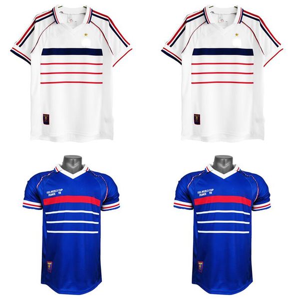 france zidane retro version fff soccer jersey 2000 96 98 02 04 06 1998 1999 home de foot trezeguet henry maillot football shirt, Black;yellow
france zidane retro version fff soccer jersey 2000 96 98 02 04 06 1998 1999 home de foot trezeguet henry maillot football shirt, Black;yellow