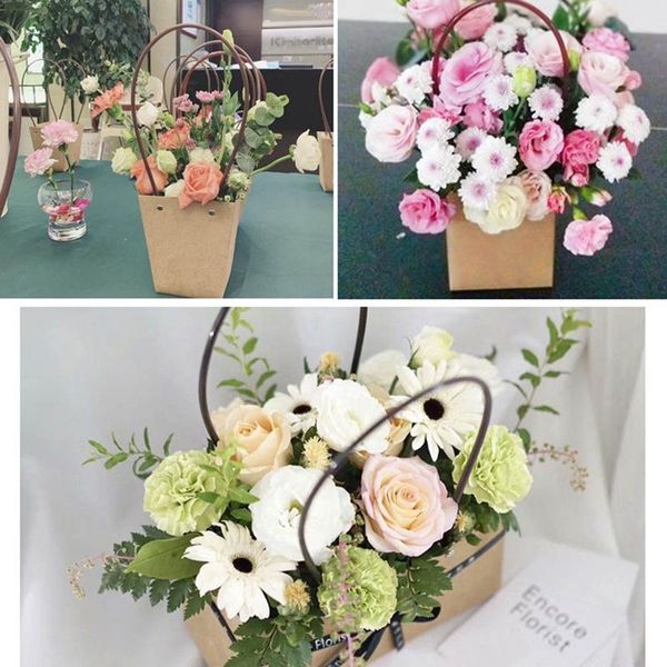 portable kraft handbag wedding rose party gift box packaging for candy cake birthday flower waterproof paper handy bag wrap
portable kraft handbag wedding rose party gift box packaging for candy cake birthday flower waterproof paper handy bag wrap