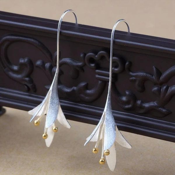 dangle & chandelier girls fashion flower shaped drop earrings creative dance party women's jewelry accessories gifts 2021 trend, Silver
dangle & chandelier girls fashion flower shaped drop earrings creative dance party women's jewelry accessories gifts 2021 trend, Silver