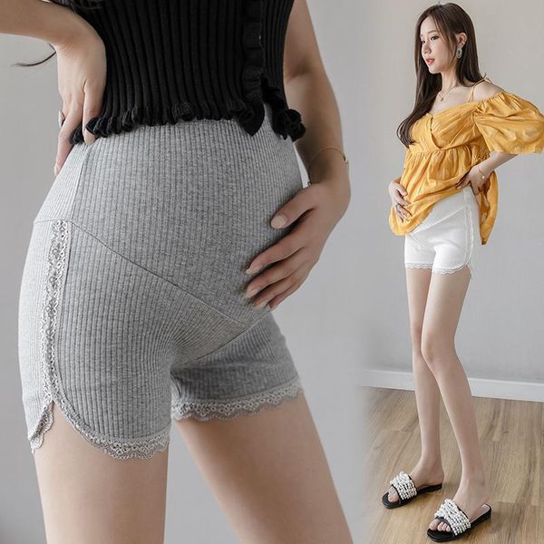 pregnant women pants summer thin section bottoming three-point shorts safety fashion casual maternity bottoms, White
pregnant women pants summer thin section bottoming three-point shorts safety fashion casual maternity bottoms, White
