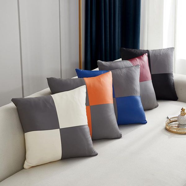 cushion/decorative pillow pu leather waterproof cushion cover slipcovers pillowcases 45x45cm
cushion/decorative pillow pu leather waterproof cushion cover slipcovers pillowcases 45x45cm