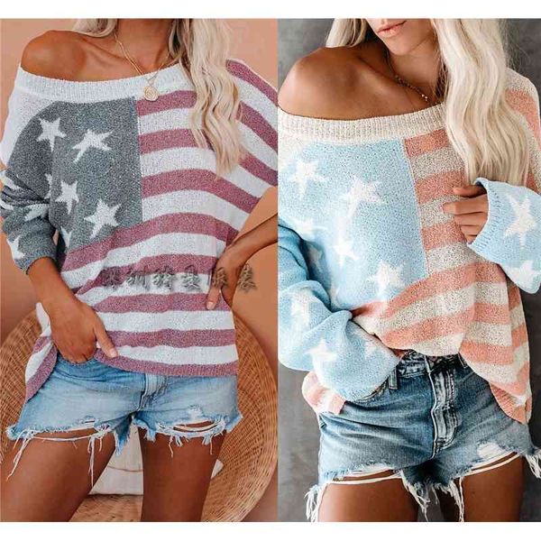 autumn and winter new independent sun star striped flag t-shirt stripe loose round neck fashion large sweater, White;black
autumn and winter new independent sun star striped flag t-shirt stripe loose round neck fashion large sweater, White;black