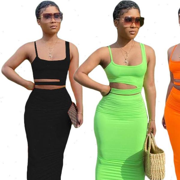 womens tracksuits summer women two pieces sets dresses sleeveless crop skirts suits street night club gl060, Gray
womens tracksuits summer women two pieces sets dresses sleeveless crop skirts suits street night club gl060, Gray