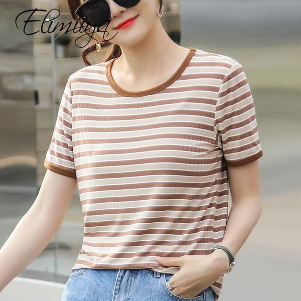 elimiiya casual cotton basic t-shirt women loose short sleeve striped tee shirts female solid tees ladies summer harajuku women's, White
elimiiya casual cotton basic t-shirt women loose short sleeve striped tee shirts female solid tees ladies summer harajuku women's, White