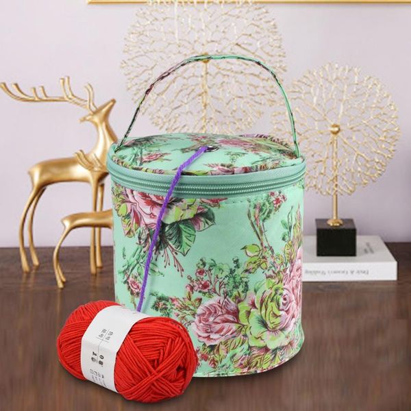 storage bags knitting yarn round crochet bag tote organizer diy craft woolen basket sewing accessories - pattern 1
storage bags knitting yarn round crochet bag tote organizer diy craft woolen basket sewing accessories - pattern 1