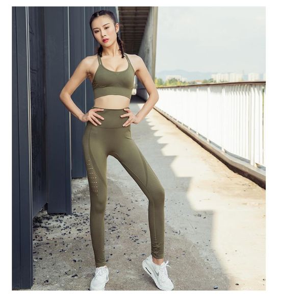 yoga outfits set wome gym slim bra lenggings fitness workout running sportswear clothing sports shirt and pants suit, White;red
yoga outfits set wome gym slim bra lenggings fitness workout running sportswear clothing sports shirt and pants suit, White;red