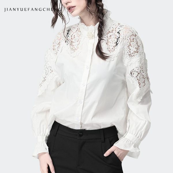 fashion women white blouse beaded cotton hollow out shoulder stand ruffled collar long sleeve shirts elegant office blouses1
fashion women white blouse beaded cotton hollow out shoulder stand ruffled collar long sleeve shirts elegant office blouses1