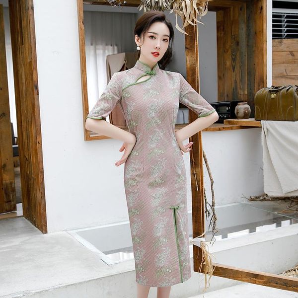 ethnic clothing long style satin chinese traditional dress for women tight bodycon female cheongsam qipao oriental robe gown, Red
ethnic clothing long style satin chinese traditional dress for women tight bodycon female cheongsam qipao oriental robe gown, Red