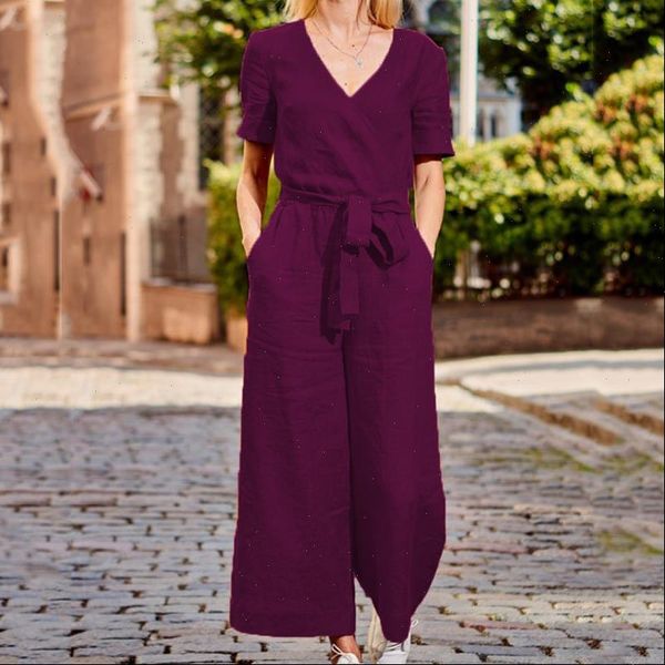 mode vrouwen zomer toevallige korte women rompers mouwen wijde pijpen losse speelpakjes koop nieuwe, Black;white
mode vrouwen zomer toevallige korte women rompers mouwen wijde pijpen losse speelpakjes koop nieuwe, Black;white