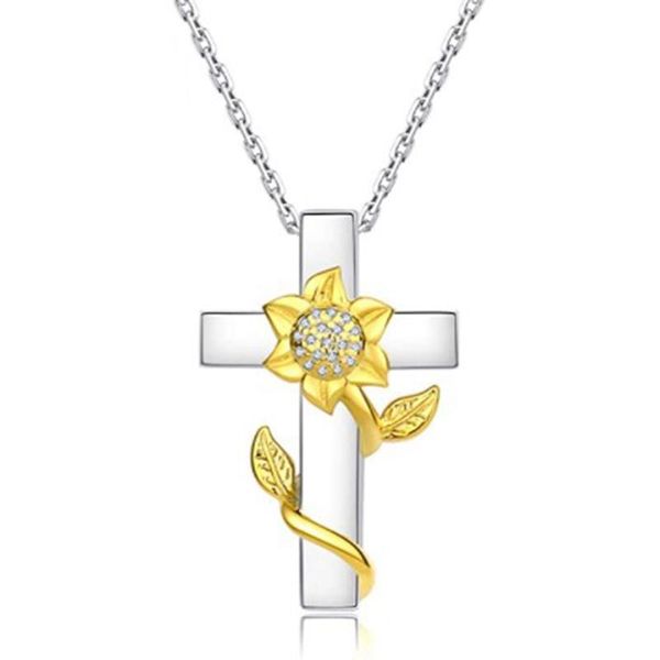 pendant necklaces sunflower cross urn necklace for ashes stainless steel locket keepsake memorial jewelry women, Silver
pendant necklaces sunflower cross urn necklace for ashes stainless steel locket keepsake memorial jewelry women, Silver