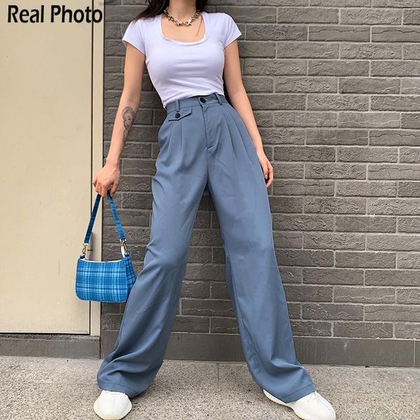 women's pants & capris rapwriter casual high waist suit women 2021 streetwear zipper straight trousers button harajuku loose full lengt, Black;white
women's pants & capris rapwriter casual high waist suit women 2021 streetwear zipper straight trousers button harajuku loose full lengt, Black;white