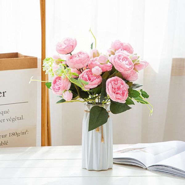 decorative flowers & wreaths home decoration artificial roses silk fake for bouquet plant
decorative flowers & wreaths home decoration artificial roses silk fake for bouquet plant