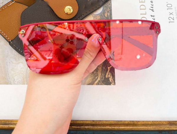 red mirrored sunglasses mask shape printed pattern lenses fashion sun glasses for men shades with box, White;black
red mirrored sunglasses mask shape printed pattern lenses fashion sun glasses for men shades with box, White;black