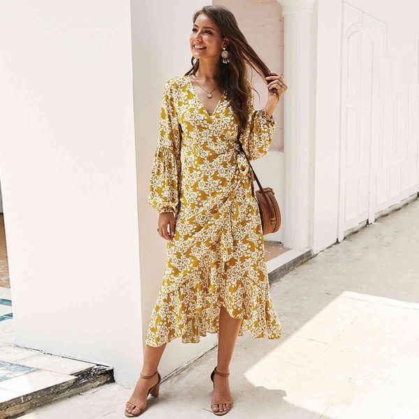jastie floral print asymmetrical dress spring v neck lantern sleeve ruffles vestido boho vintage chic women midi dress 210419, Black;gray
jastie floral print asymmetrical dress spring v neck lantern sleeve ruffles vestido boho vintage chic women midi dress 210419, Black;gray