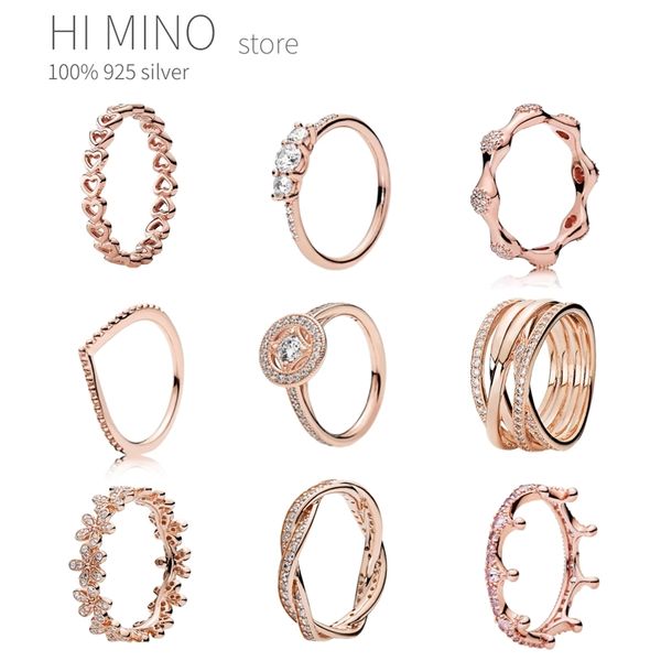 925 sterling silver ring flower rose color original 925 european women diy jewelry making gift 211217, Slivery;golden
925 sterling silver ring flower rose color original 925 european women diy jewelry making gift 211217, Slivery;golden