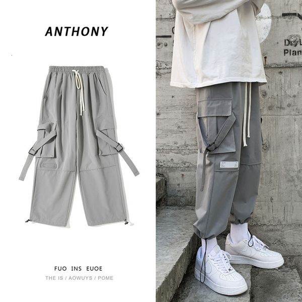 men's pants plus velvet cargo fashion cotton multi-pocket overalls men streetwear loose hip-hop straight trousers mens m-3xl 1jsn, Black
men's pants plus velvet cargo fashion cotton multi-pocket overalls men streetwear loose hip-hop straight trousers mens m-3xl 1jsn, Black