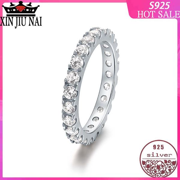 cluster rings 100% 925 sterling silver stackable finger ring with clear cz cubic zirconia single row round platinum permanent love ladies, Golden;silver
cluster rings 100% 925 sterling silver stackable finger ring with clear cz cubic zirconia single row round platinum permanent love ladies, Golden;silver
