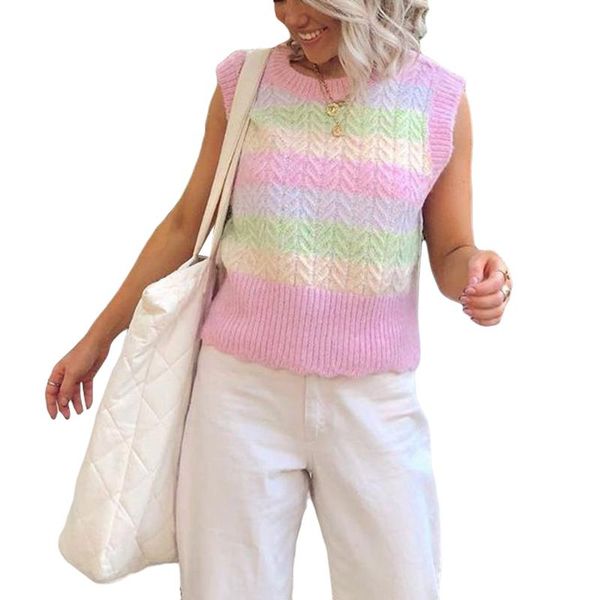 women's vests women sweater vest slim tank autumn casual sweet college girl style round neck pullover striped knitted, Black;white
women's vests women sweater vest slim tank autumn casual sweet college girl style round neck pullover striped knitted, Black;white