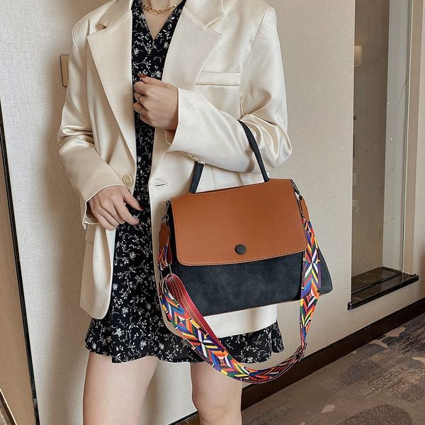 fashion simply leather crossbody bag women faux suede splicing shoulder messenger bags lady travel small handbag
fashion simply leather crossbody bag women faux suede splicing shoulder messenger bags lady travel small handbag
