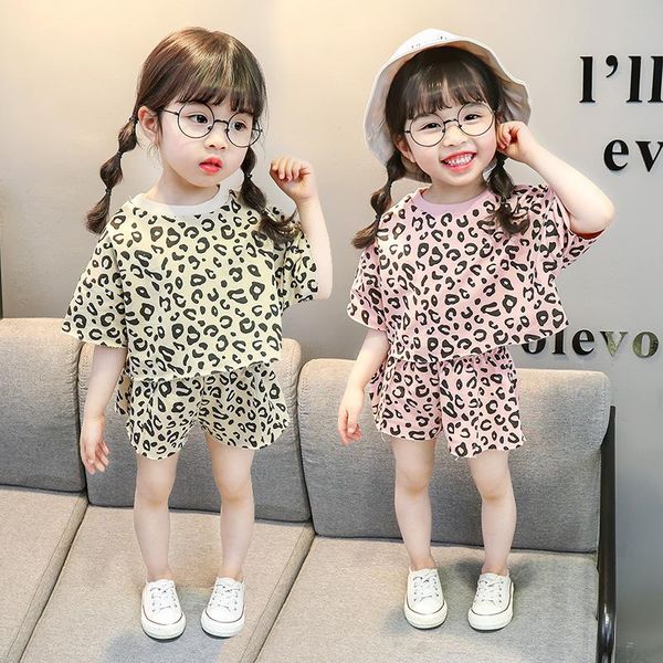 lucashy 2021 summer baby girls short sleeves suit clothings kids casual t-shirt shorts leopard grain print clothes clothing sets, White
lucashy 2021 summer baby girls short sleeves suit clothings kids casual t-shirt shorts leopard grain print clothes clothing sets, White