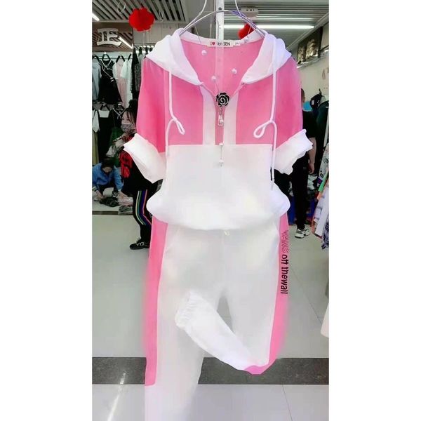 women's two piece pants 2022 summer new slim fashion short sleeve hooded sweater leisure sweat suit plus size clothing for women, White
women's two piece pants 2022 summer new slim fashion short sleeve hooded sweater leisure sweat suit plus size clothing for women, White