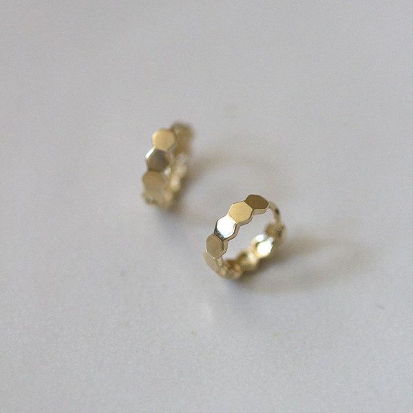 hoop & huggie s925 sterling silver earrings jewelry honeycomb female simple fashion hexagon for women ear hoops, Golden;silver
hoop & huggie s925 sterling silver earrings jewelry honeycomb female simple fashion hexagon for women ear hoops, Golden;silver