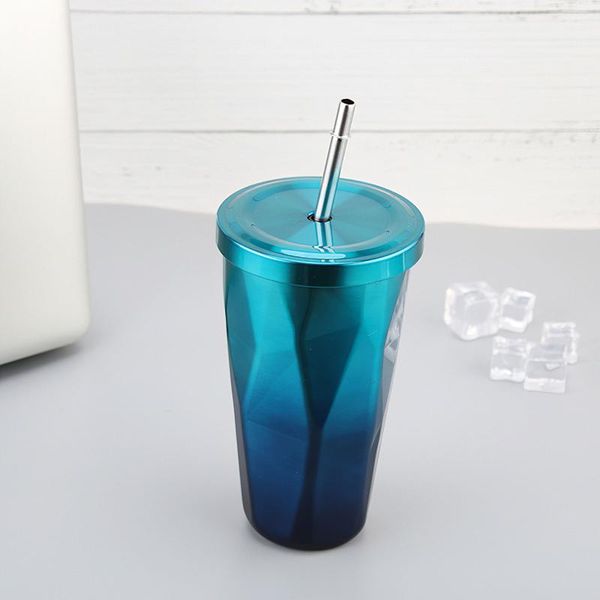500ml coffee cup mug with lid reusable straw gradient and cold double wall insulated vacuum effect water bottles
500ml coffee cup mug with lid reusable straw gradient and cold double wall insulated vacuum effect water bottles