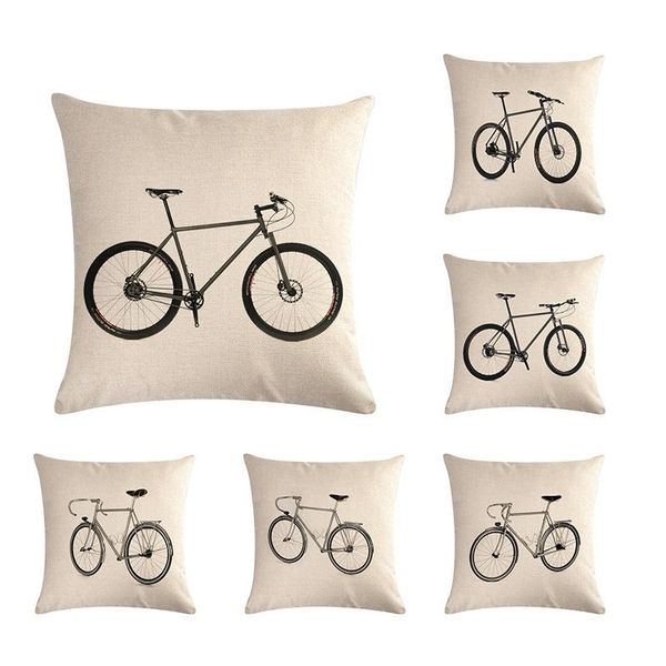 45x45cm bicycle bike pattern cotton linen throw pillow cushion cover home decoration sofa bed pillowcase cushion/decorative
45x45cm bicycle bike pattern cotton linen throw pillow cushion cover home decoration sofa bed pillowcase cushion/decorative