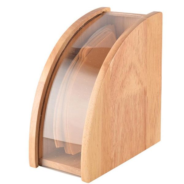 Coffee Filter Paper Holder Box Storage Rack Wooden Hand-Made Dust Tools Bottles & Jars
Coffee Filter Paper Holder Box Storage Rack Wooden Hand-Made Dust Tools Bottles & Jars