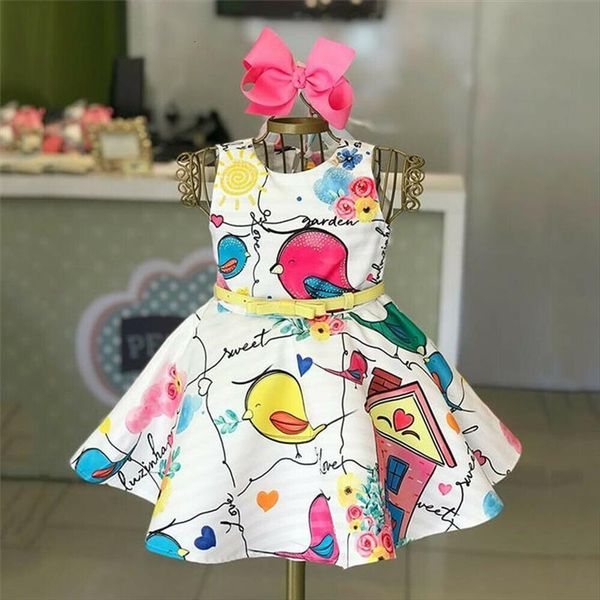 kids baby girls bird girl dress formal sleeveless o neck party pageant princess high waist sundress with bow belt 1, Red;yellow
kids baby girls bird girl dress formal sleeveless o neck party pageant princess high waist sundress with bow belt 1, Red;yellow