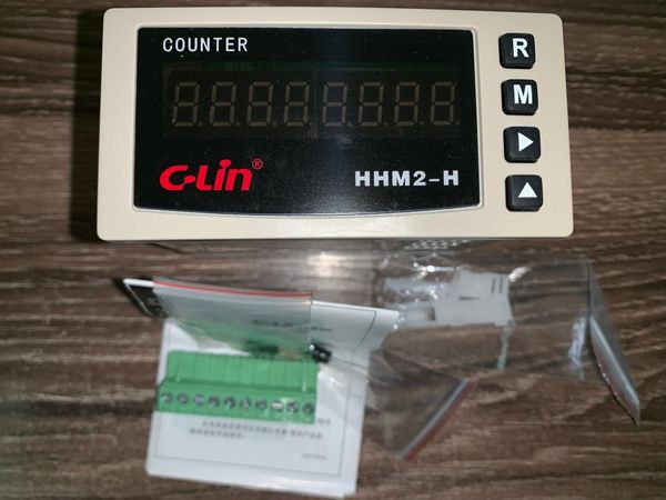 counters c-lin 8 reversible counter / meters hhm2-h high-speed counting speed 5000 times sec. ac220v digital display n c f system
counters c-lin 8 reversible counter / meters hhm2-h high-speed counting speed 5000 times sec. ac220v digital display n c f system