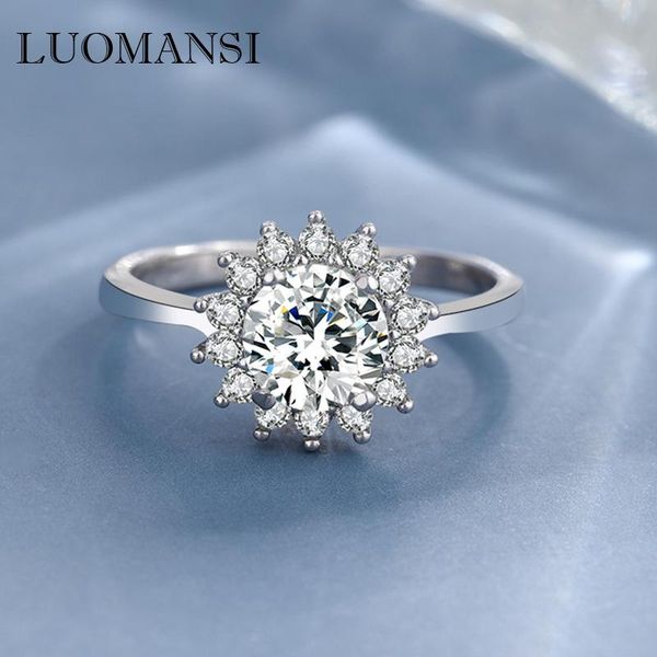 cluster rings luomansi 1ct 6.5mm d color moissanite sunflower ring with gra certificate s925 silver jewelry wedding party woman gift, Golden;silver
cluster rings luomansi 1ct 6.5mm d color moissanite sunflower ring with gra certificate s925 silver jewelry wedding party woman gift, Golden;silver