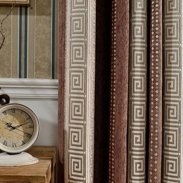 curtain & drapes chinese luxury thick chenille geometric blackout curtains high-end jacquard fabric for living room and bedroom striped #4
curtain & drapes chinese luxury thick chenille geometric blackout curtains high-end jacquard fabric for living room and bedroom striped #4