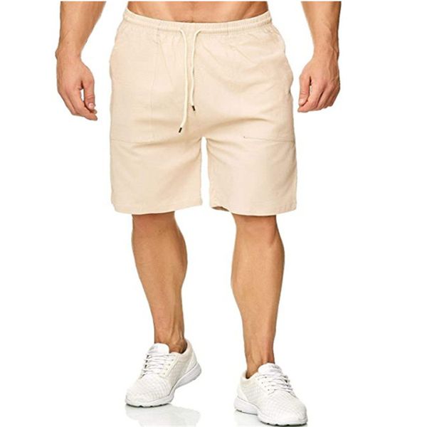 qnpqyx new summer streetwear men's sports pants casual cotton and linen tether shorts running training pants, White;black
qnpqyx new summer streetwear men's sports pants casual cotton and linen tether shorts running training pants, White;black