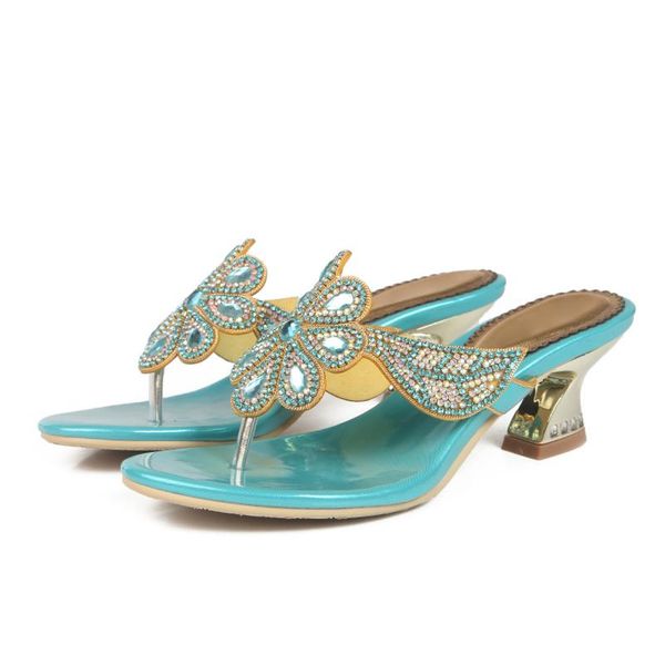 slippers women summer flip-flops thick high heel horse shoe luxury rhinestone hollow 6 cm, Black
slippers women summer flip-flops thick high heel horse shoe luxury rhinestone hollow 6 cm, Black