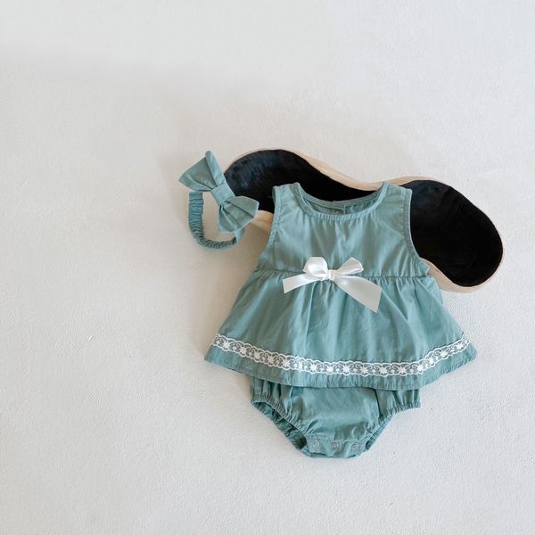 baby girls romper bow summer new born baby clothes girls jumpsuit infant clothes with headband princess toddler sunsuit cotton, Blue
baby girls romper bow summer new born baby clothes girls jumpsuit infant clothes with headband princess toddler sunsuit cotton, Blue