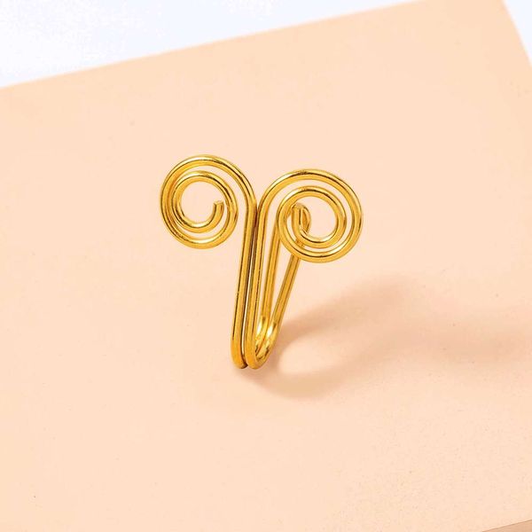 false puncture nose nail exaggerated manual circle perforation nose ring jewelry female
false puncture nose nail exaggerated manual circle perforation nose ring jewelry female