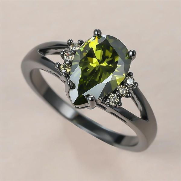 wedding rings olive green crystal zircon water drop stone for women jewelry vintage fashion black gold august birthstone ring, Slivery;golden
wedding rings olive green crystal zircon water drop stone for women jewelry vintage fashion black gold august birthstone ring, Slivery;golden