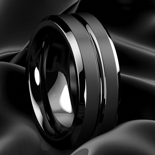 wedding rings i & fdlk exquisite 8mm men's jewelry stainless steel ring black groove matte engagement, Slivery;golden
wedding rings i & fdlk exquisite 8mm men's jewelry stainless steel ring black groove matte engagement, Slivery;golden