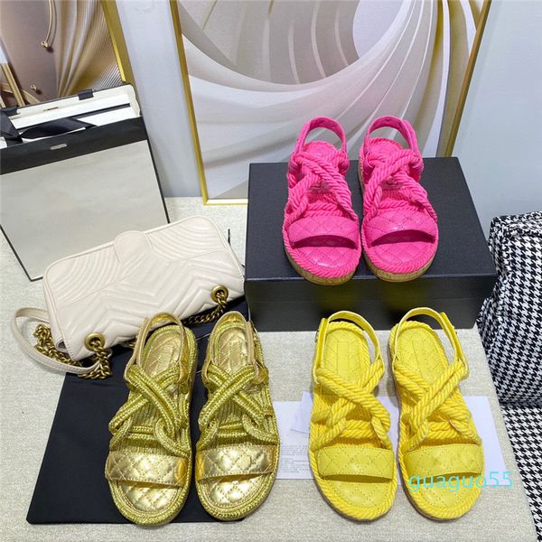 designer women rope sandals designer slipper flat sandal outdoor beach flip flops leather printed lace-up casual shoes, Black
designer women rope sandals designer slipper flat sandal outdoor beach flip flops leather printed lace-up casual shoes, Black