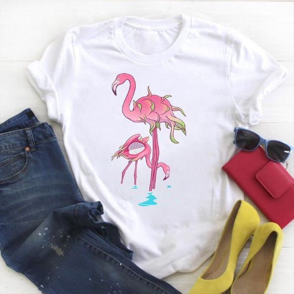 flamingo fruit funny beach women vacay print kawaii summer tee womens female clothes, White
flamingo fruit funny beach women vacay print kawaii summer tee womens female clothes, White
