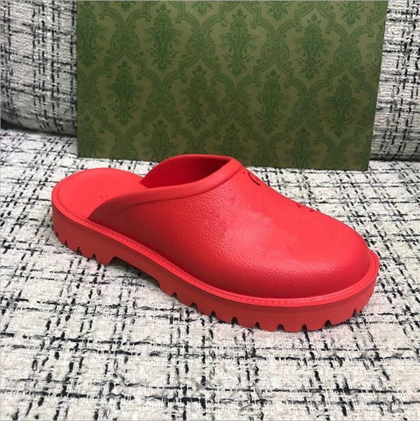 2021 men's slip on sandal women's platform perforated g sandal hollow shoes jelly colors high heel summer rubber lug sole mules 35, Black
2021 men's slip on sandal women's platform perforated g sandal hollow shoes jelly colors high heel summer rubber lug sole mules 35, Black
