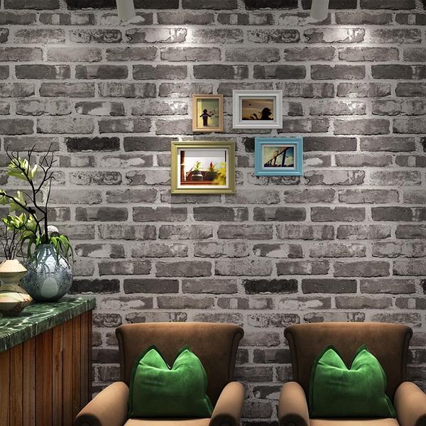 wallpapers rustic vintage 3d faux brick wallpaper roll pvc retro industrial loft wall paper red black grey washable rivestimento pareti
wallpapers rustic vintage 3d faux brick wallpaper roll pvc retro industrial loft wall paper red black grey washable rivestimento pareti