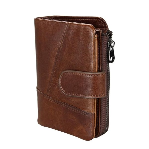 wallets genuine leather rfid vintage wallet men with coin pocket short small zipper walet card holders man purse, Red;black
wallets genuine leather rfid vintage wallet men with coin pocket short small zipper walet card holders man purse, Red;black