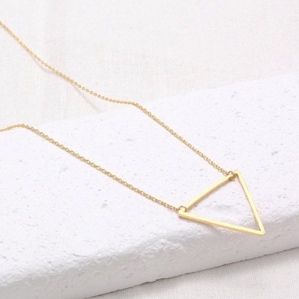 chains small hollow triangle pendant necklace geometric hexagon simple polygon geometry v shape mathematics, Silver
chains small hollow triangle pendant necklace geometric hexagon simple polygon geometry v shape mathematics, Silver