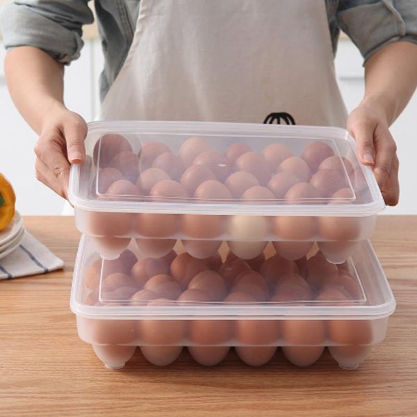 storage bottles & jars 10/20/30 grid egg box tray with lid kitchen refrigerator drop rack boxes fridge organizer
storage bottles & jars 10/20/30 grid egg box tray with lid kitchen refrigerator drop rack boxes fridge organizer