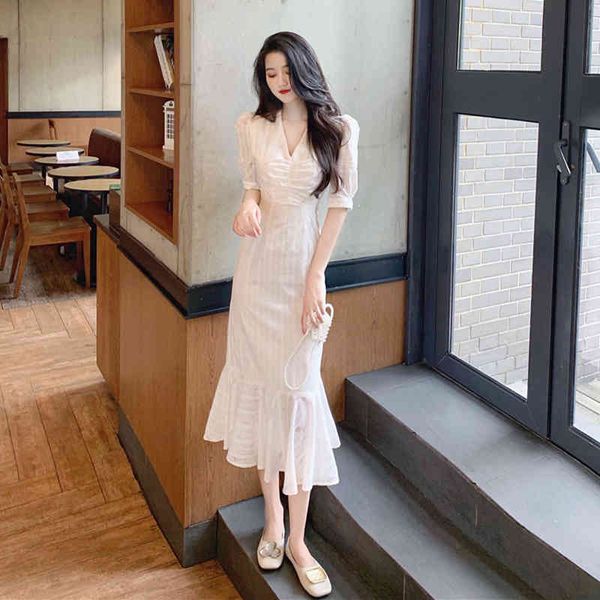 party dresses summer new korean version of gentle white ladies ruffles elegant vintage puff sleeve empire 5ueu, White;black
party dresses summer new korean version of gentle white ladies ruffles elegant vintage puff sleeve empire 5ueu, White;black