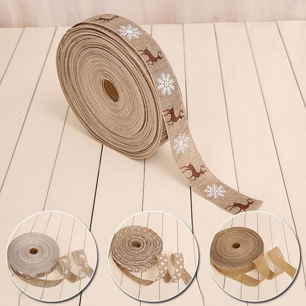 christmas decorations 2 meters linen gift box decor ribbons diy dot snowflake elk printing lace ribbon for wrapping wedding decoration
christmas decorations 2 meters linen gift box decor ribbons diy dot snowflake elk printing lace ribbon for wrapping wedding decoration